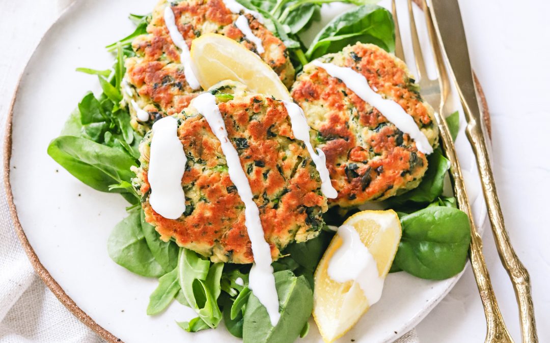 Chickpea and Tahini Fritters